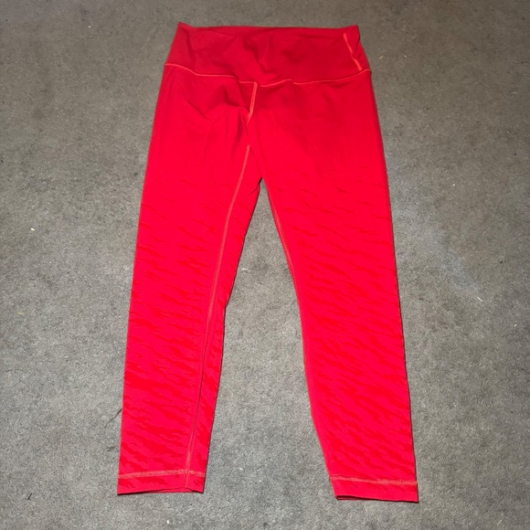 Lululemon Pants - Lululemon Wunder Train High-Rise Tight 25 Red Tiger Tide Camo Leggings Size 12